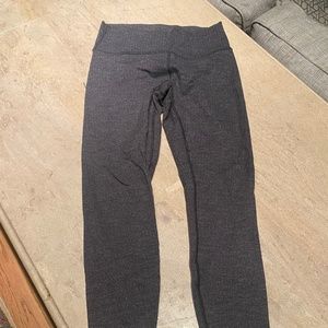 Lululemon full on luon- wunder under high rise- textured leggings
